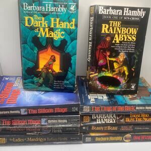Barbara Hambly Vintage Paperback Lot of 10 - 80s 90s Fantasy Sci-fi